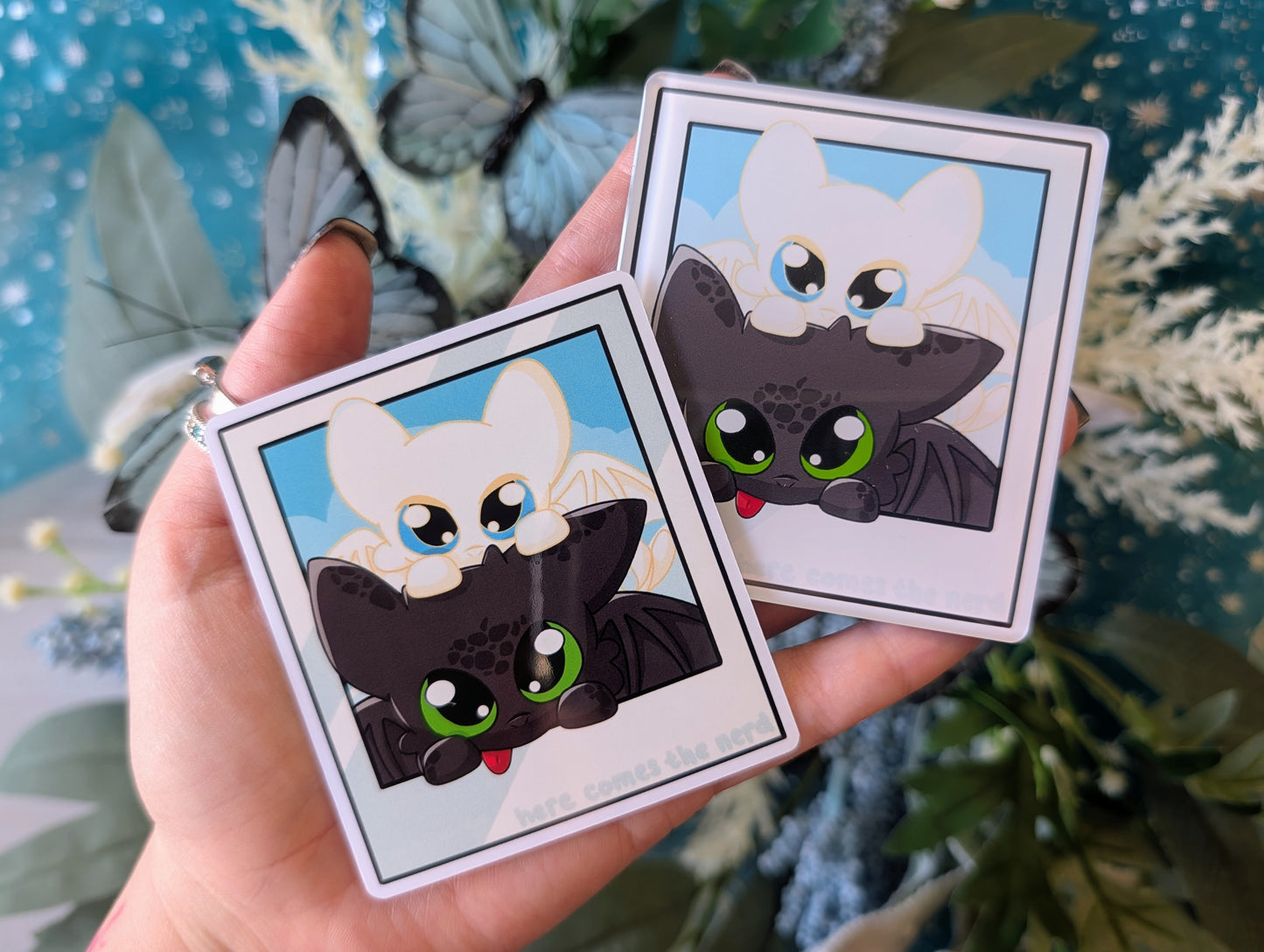 Lovers, Duo Collection - Acrylic Magnet & Sticker Set