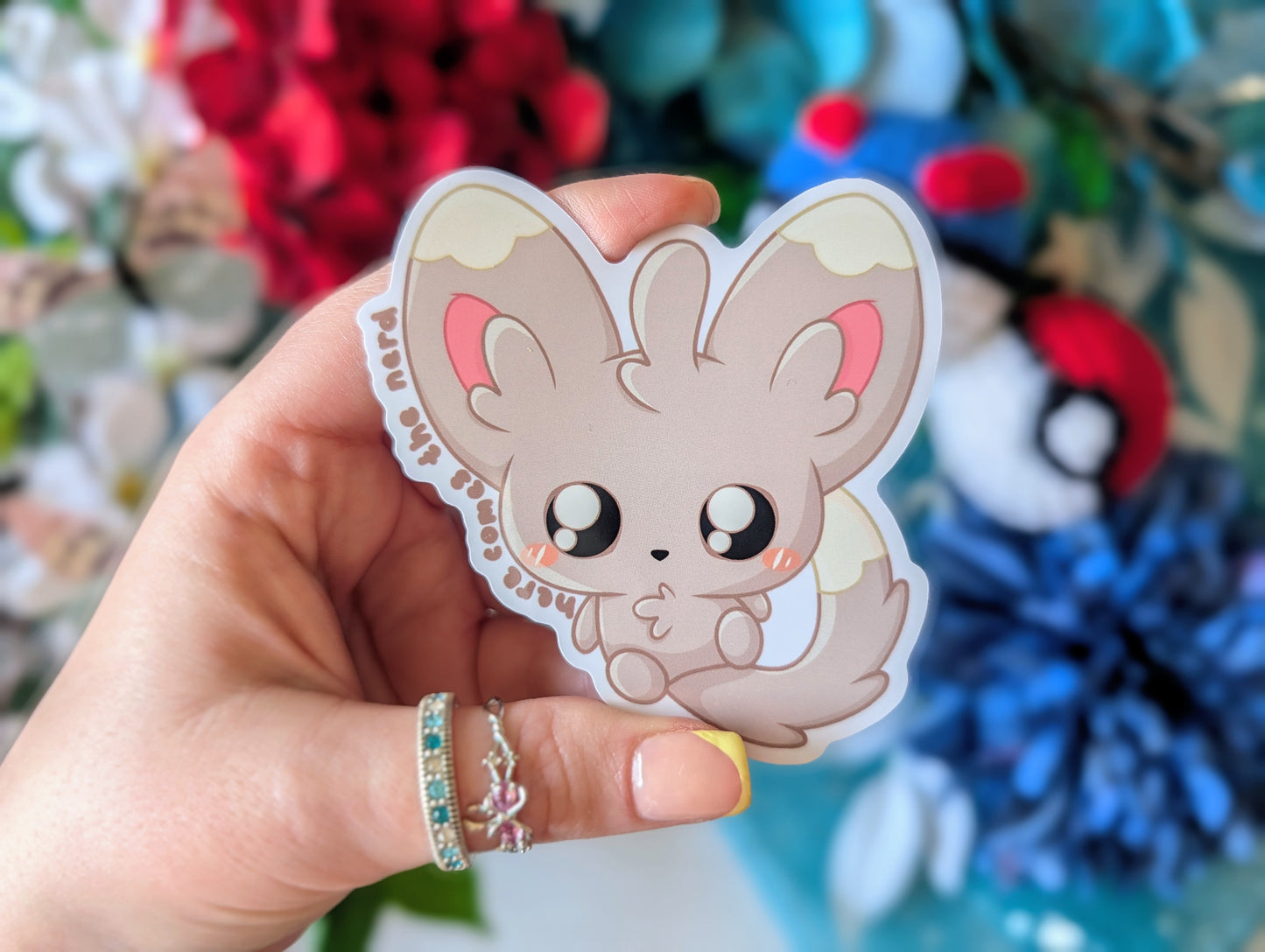 Tidy Chinchilla - Enamel Pin & Sticker Set