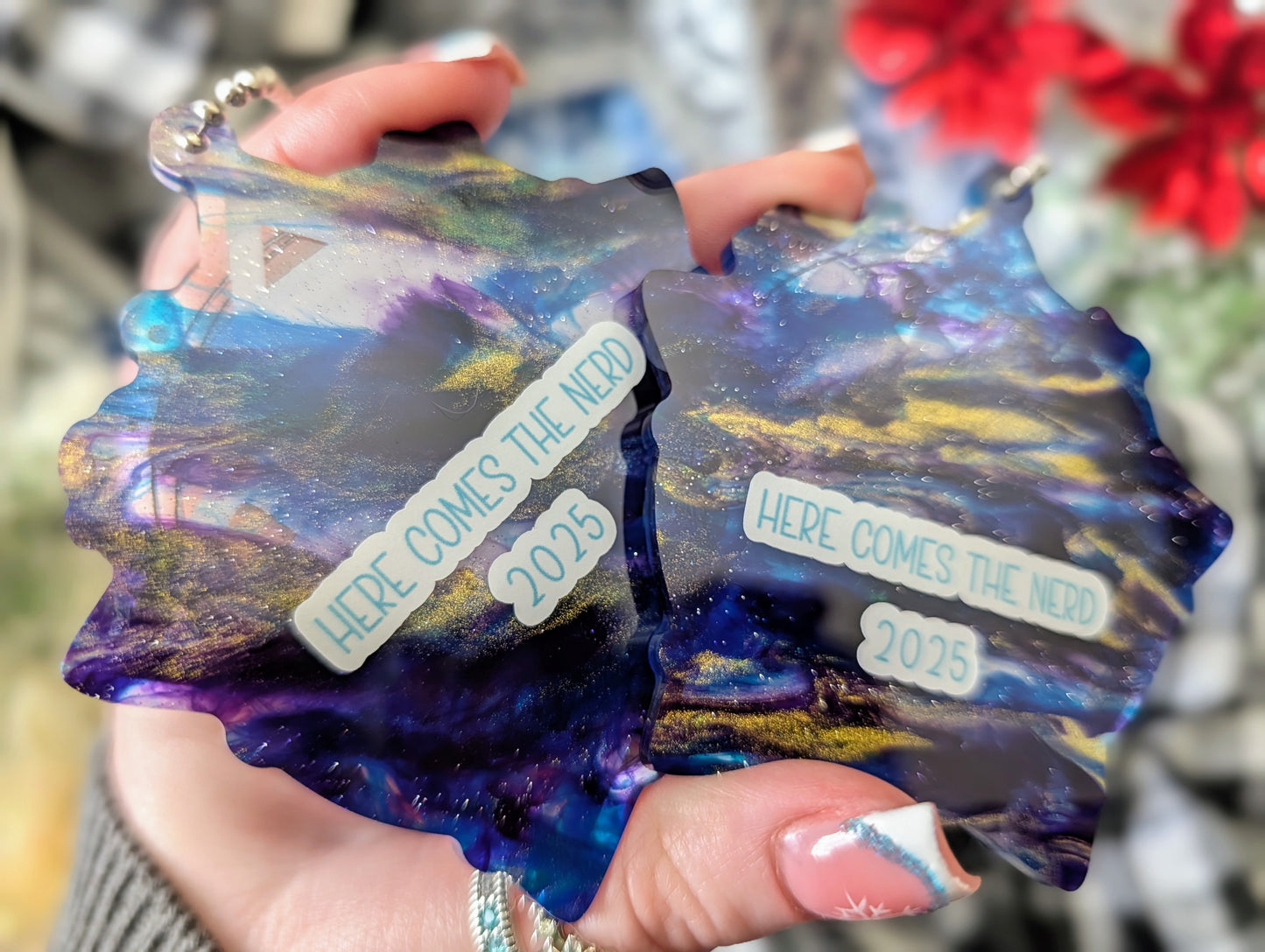 Turnip Prince - Pearlescent PVC Ornament