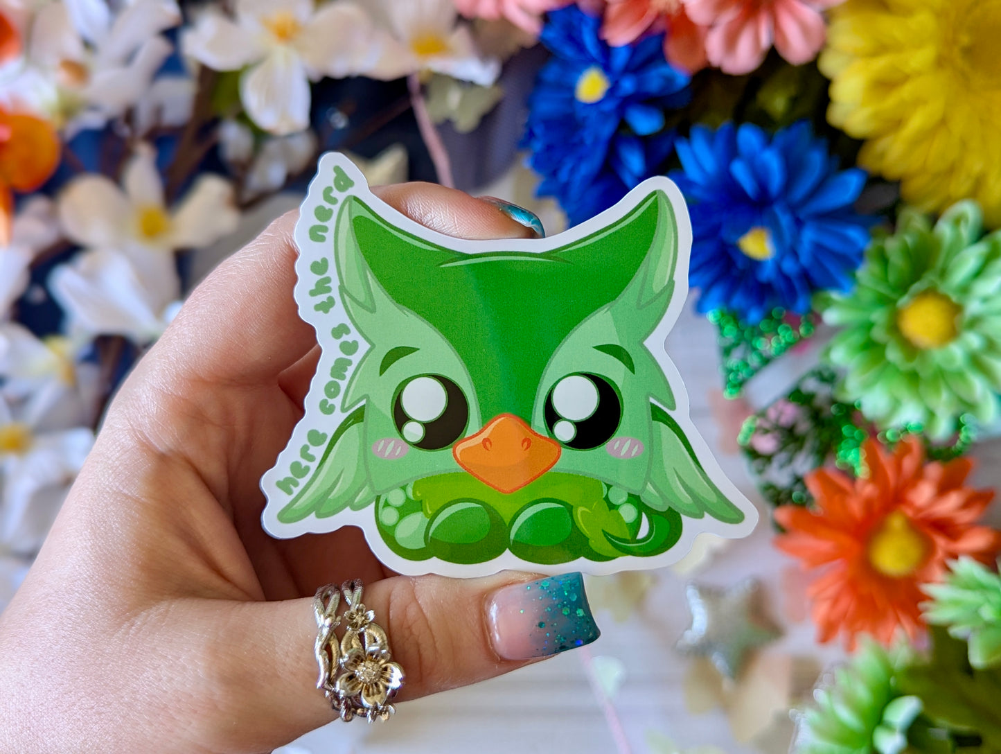 Ayrie (Green/Draevan) - Vinyl Sticker (FREEEEE Shipping!)