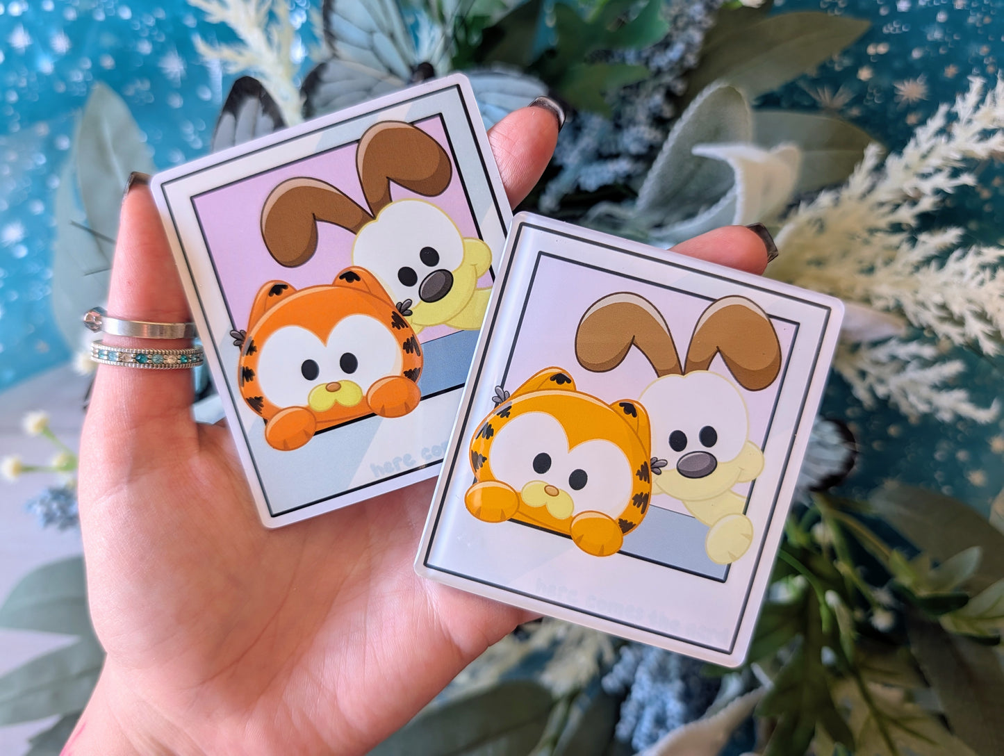 Best Pals, Duo Collection - Acrylic Magnet & Sticker Set