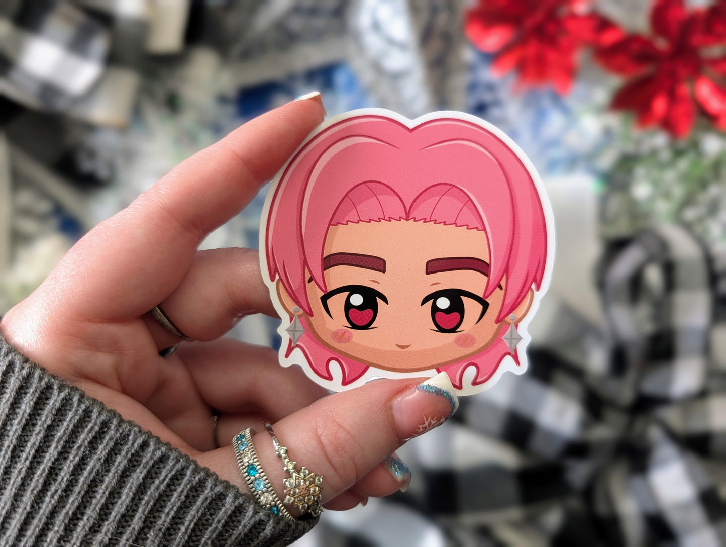 Demon Boy Band, Soda Pop Version - (5) Vinyl Stickers (FREEEEE Shipping!)