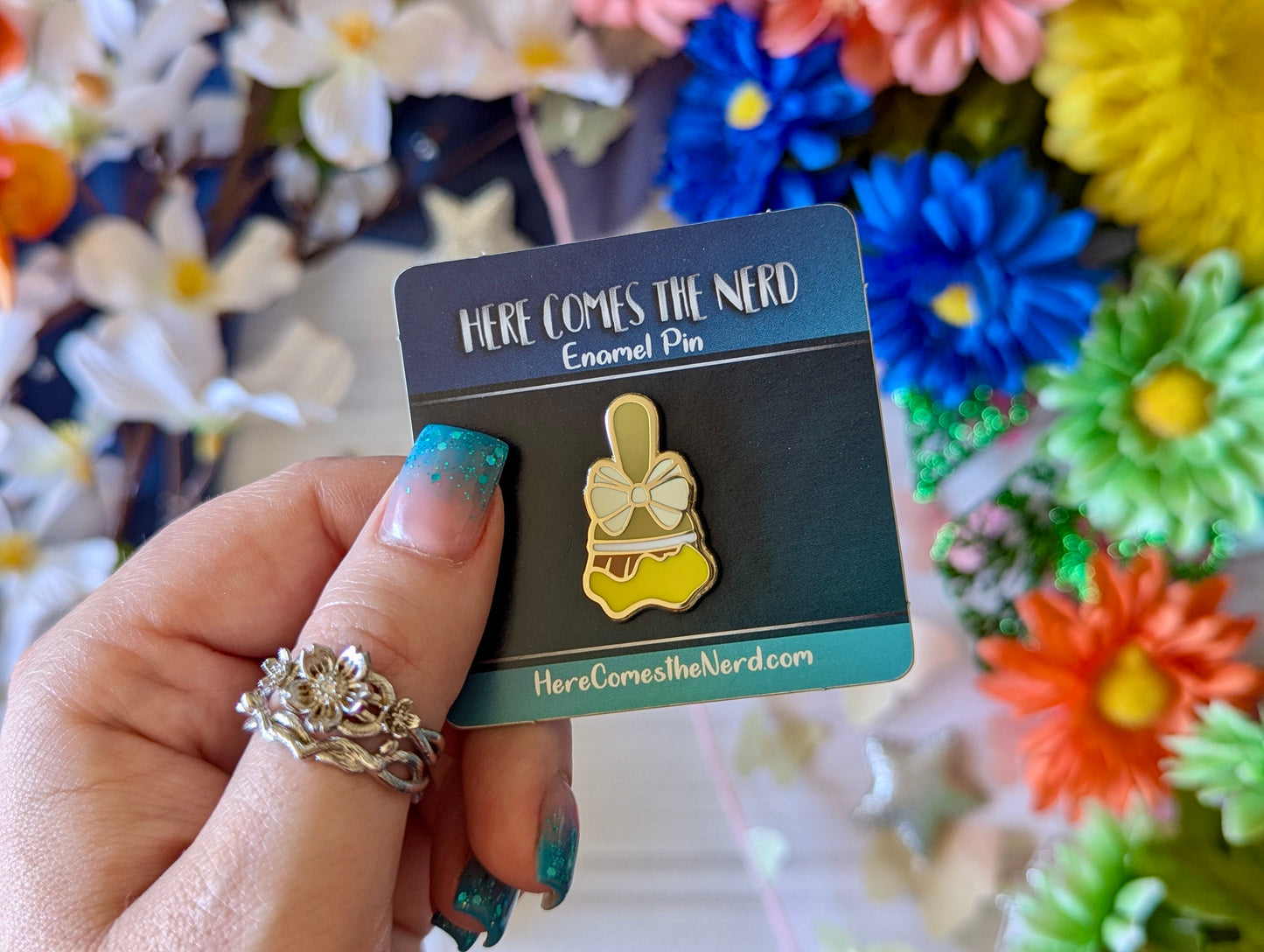*MINI* Paint Brush (Base Colors), You Choose! - Enamel Pin(s)