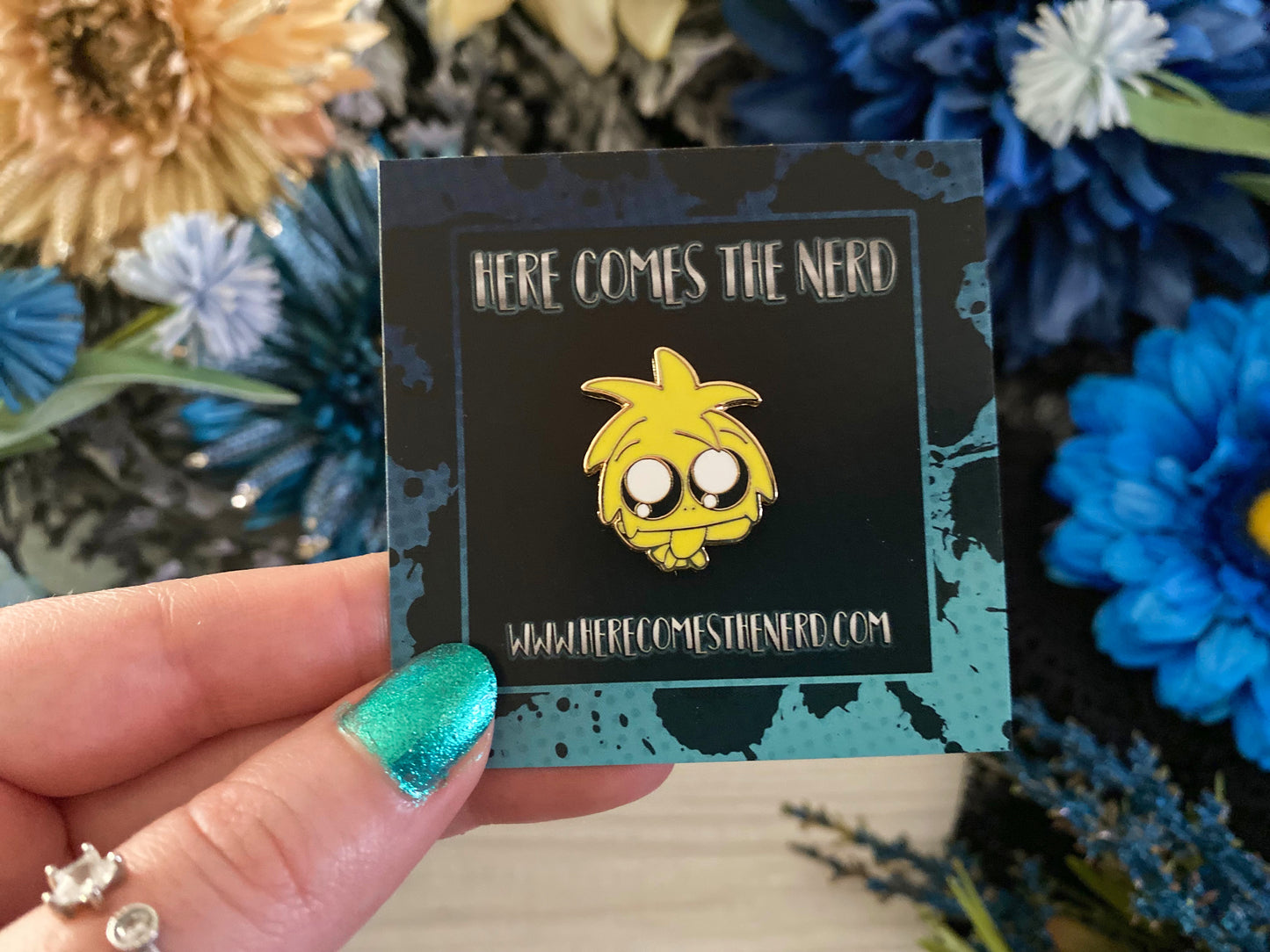 *MINI* Yellow Bird - Enamel Pin