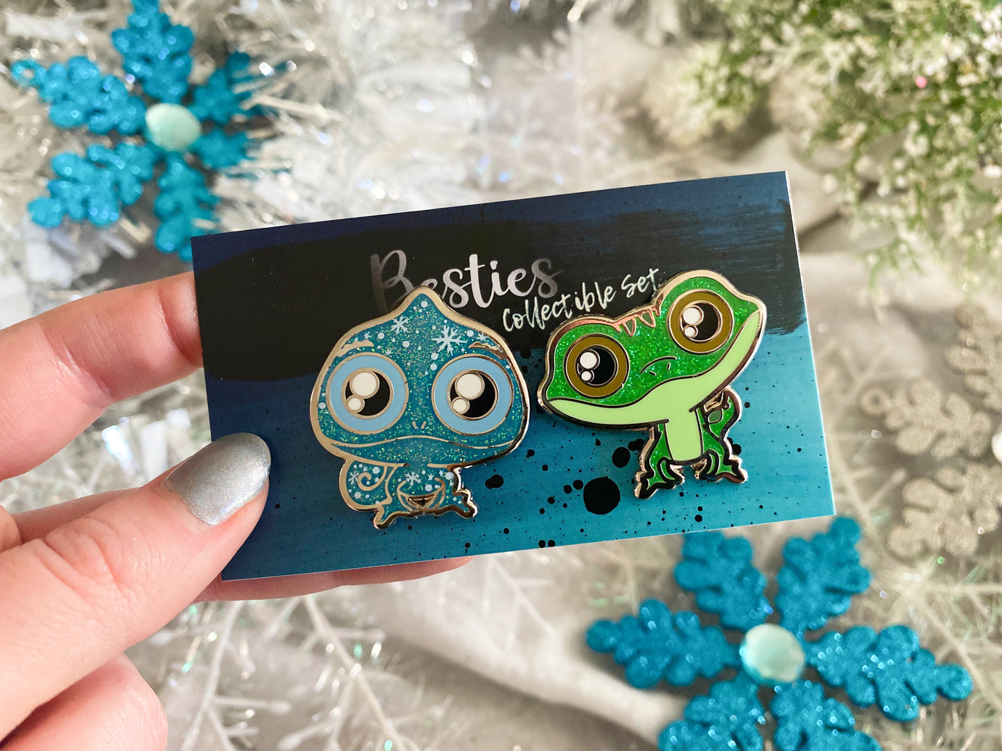 *Collectible* Crossover Besties - Enamel Pin(s)