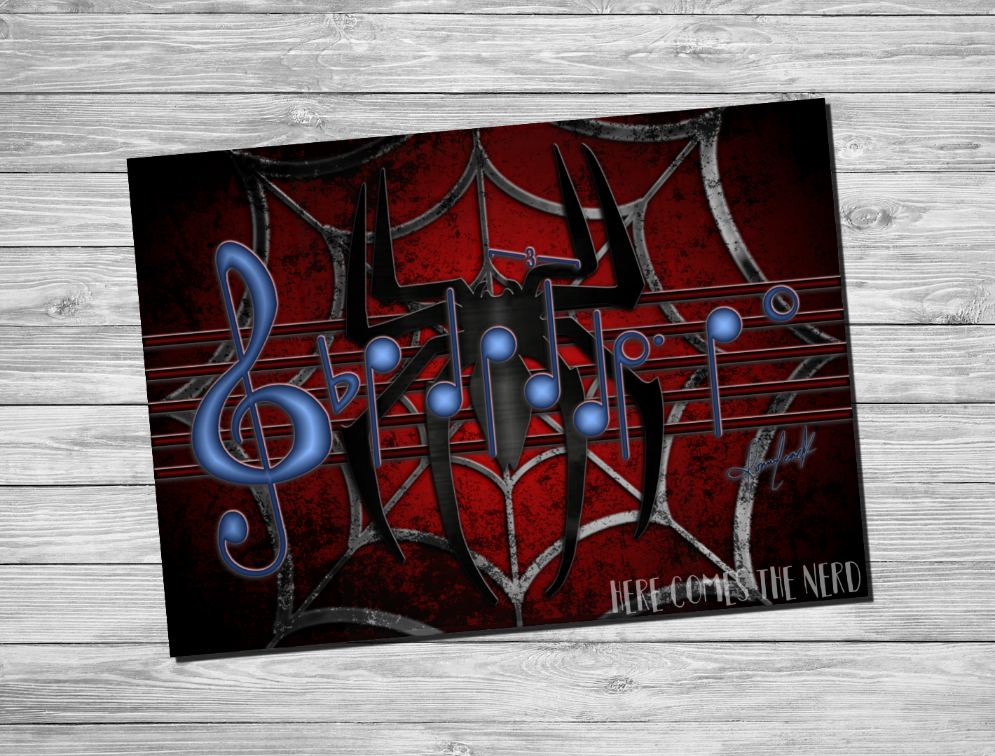 Spider Man Theme - Fine Art Print