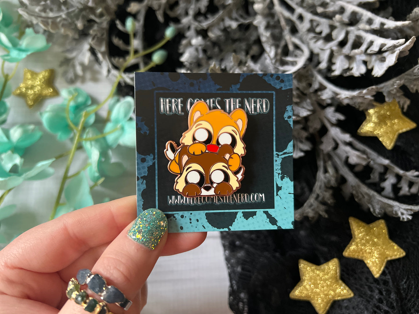 Chipmunk Bros - Enamel Pin