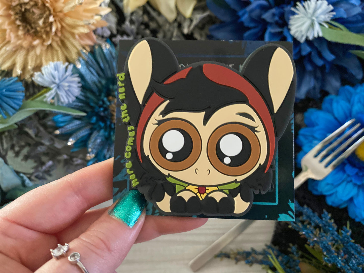 Emperor Llama - PVC Magnet