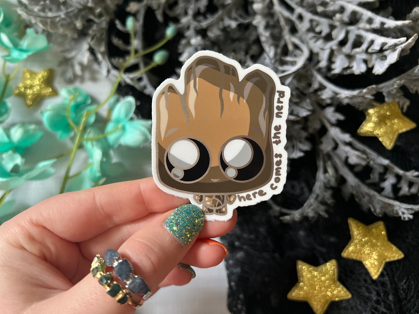*MINI* Baby Tree - Vinyl Sticker (FREEEEE Shipping!)