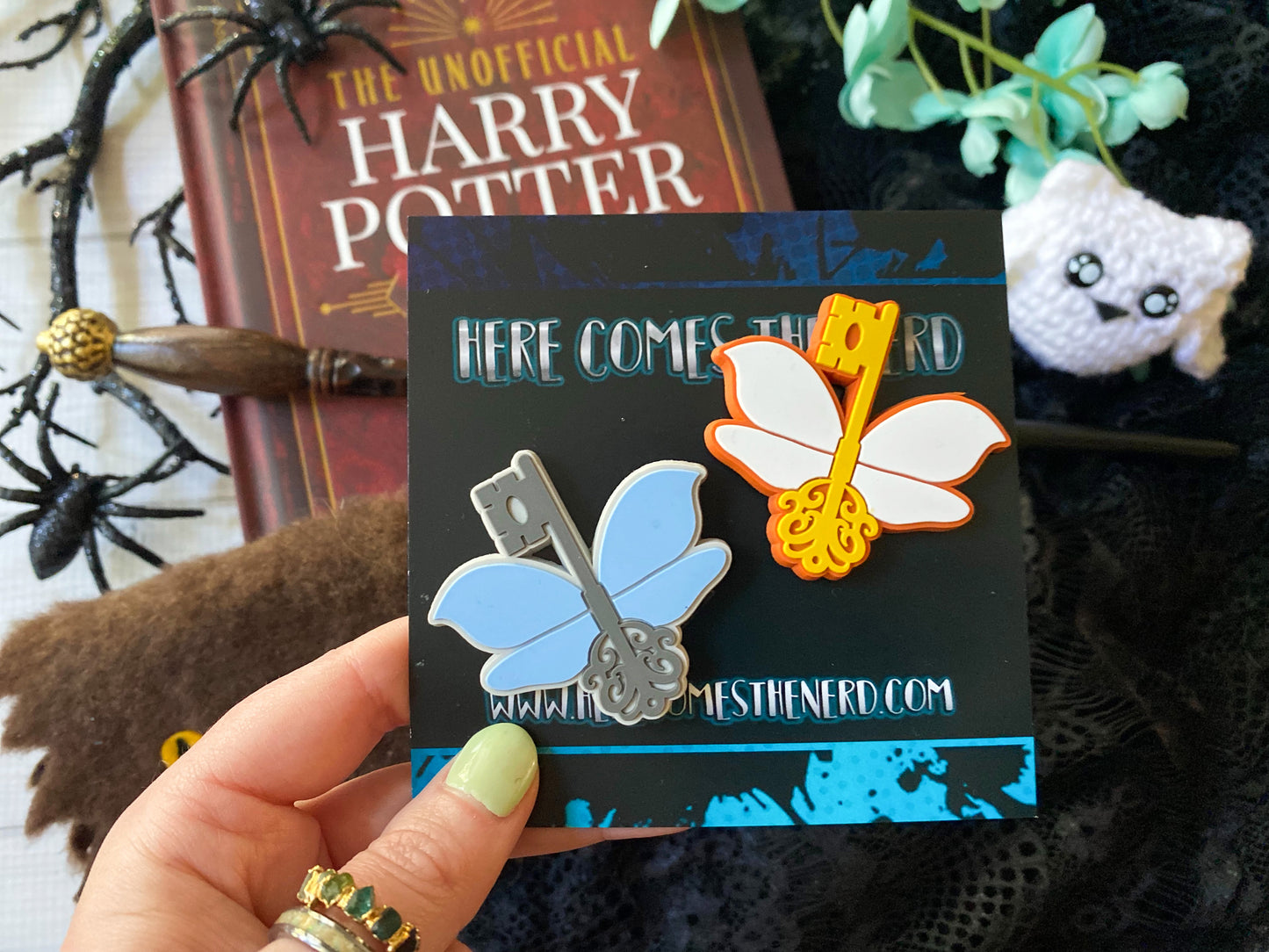 *MINI* Flying Keys - 2 PVC Magnets