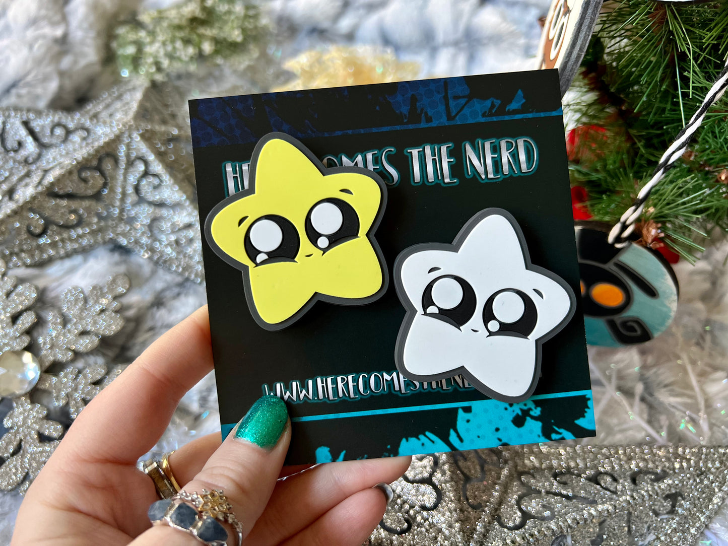 *MINI* Star Chonks - 2 PVC Magnets