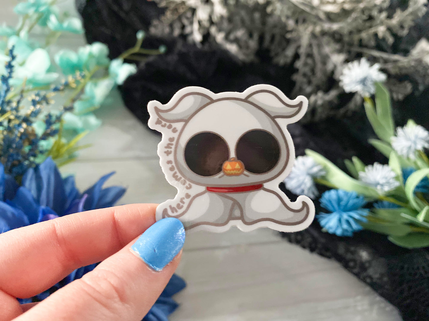 *MINI* Blanket Dog - Vinyl Sticker (FREEEEE Shipping!)