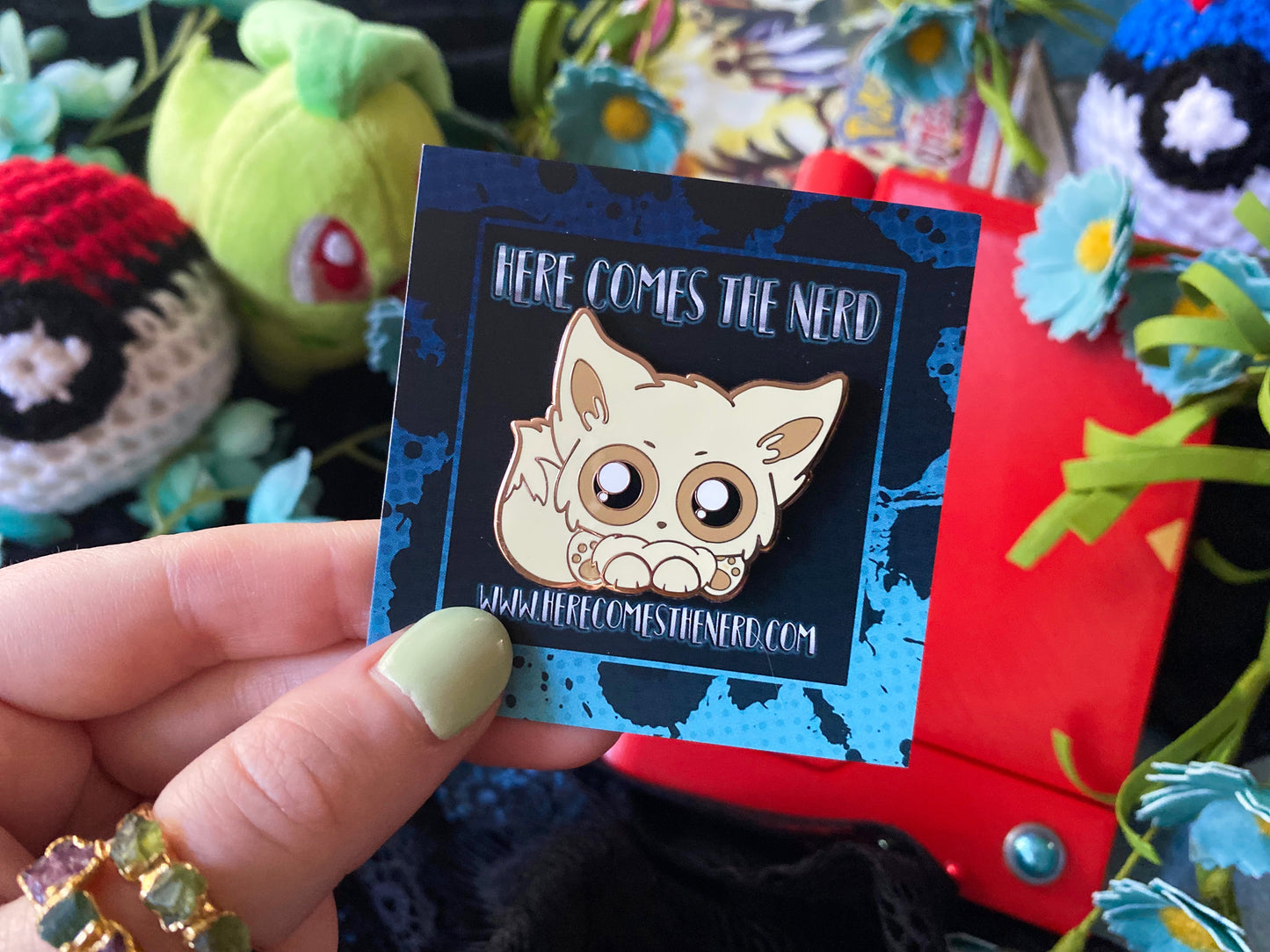 Base Floof - Enamel Pin