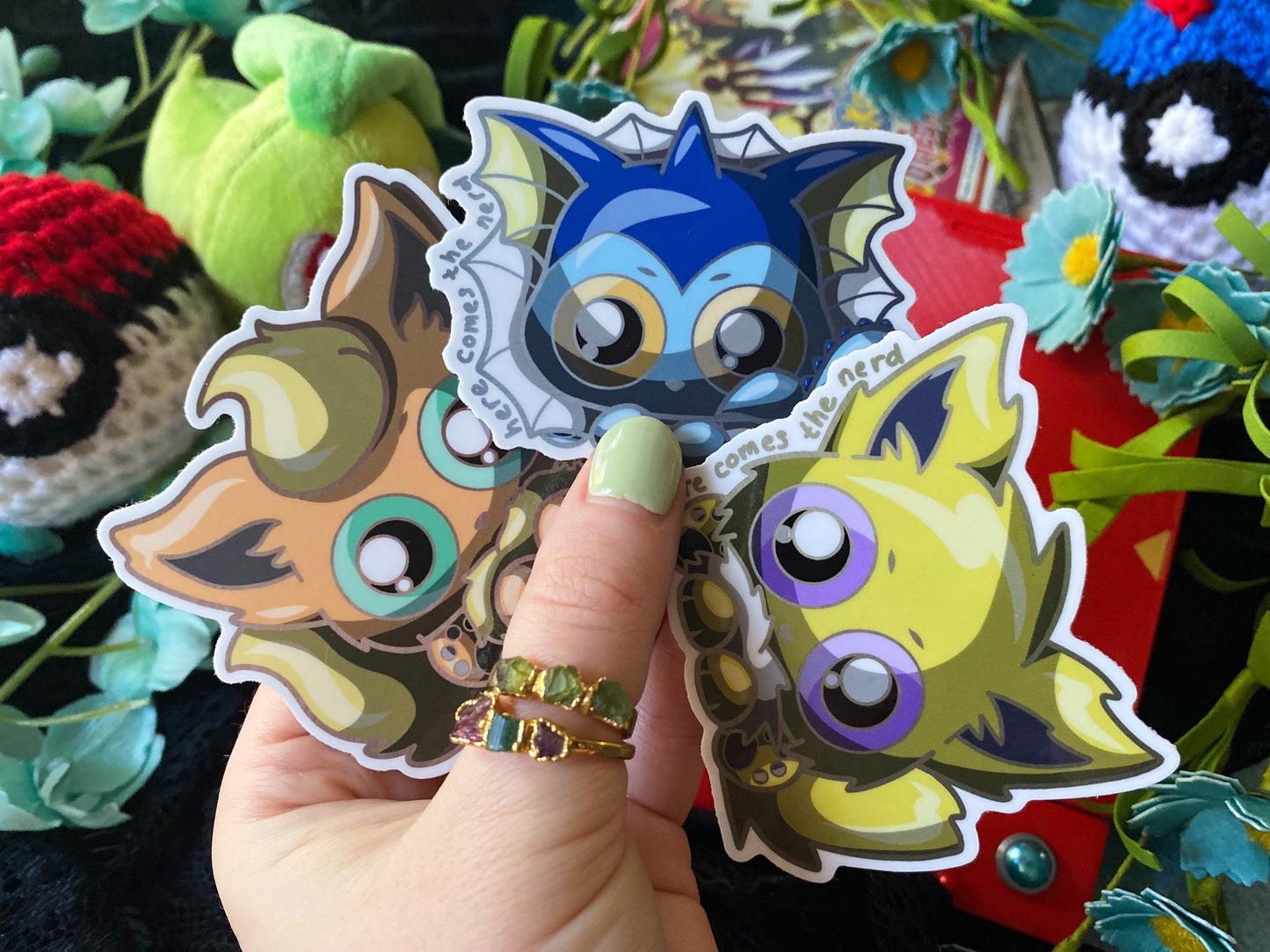 Flame Floof - Vinyl Sticker (FREEEEE Shipping!)