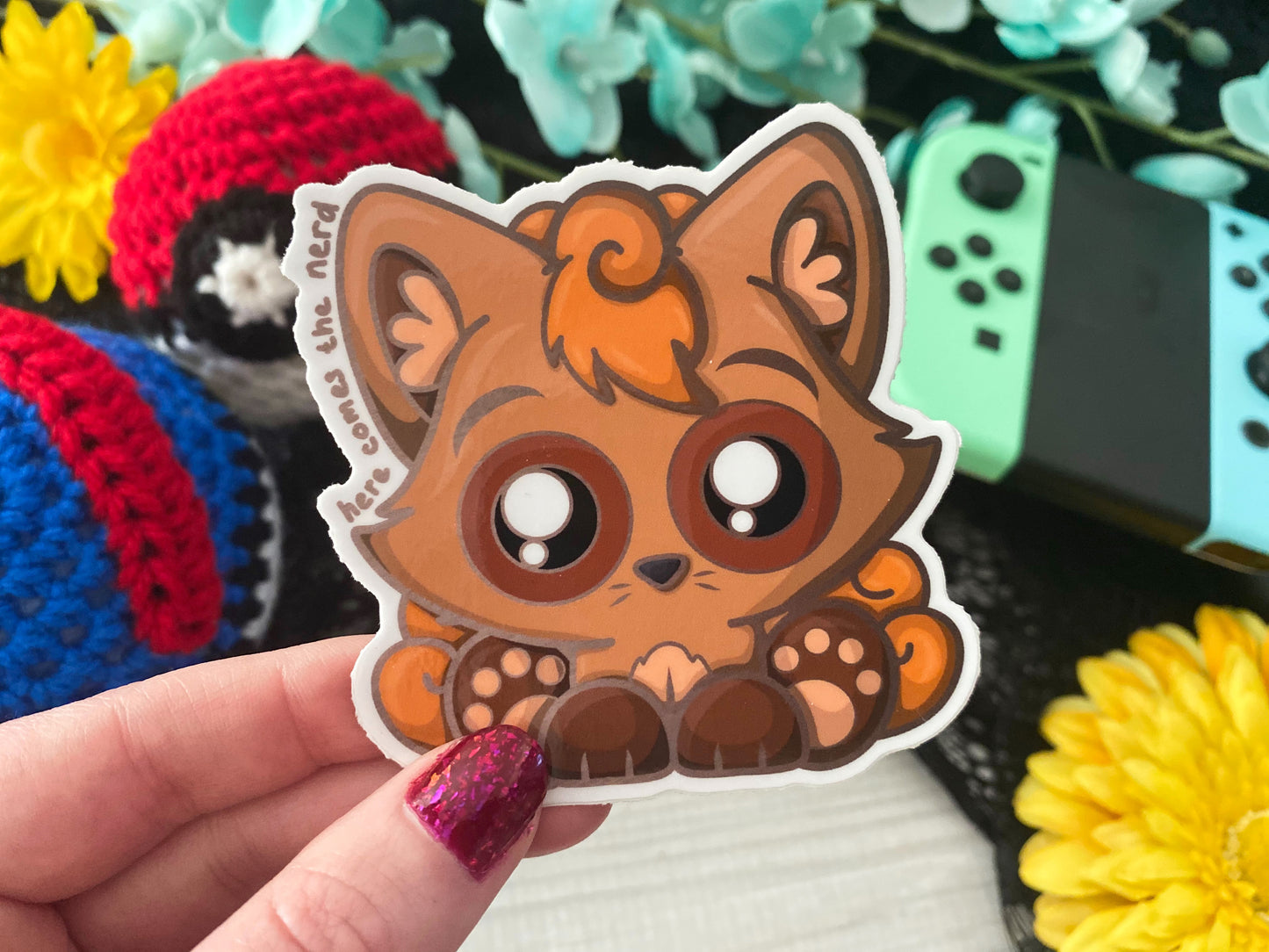 Fire Fox - Vinyl Sticker (FREEEEE Shipping!)