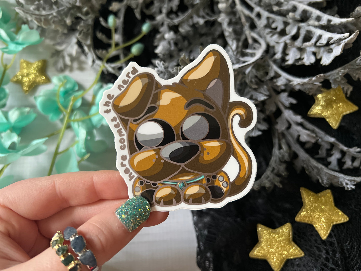 Detective Doggo - Vinyl Sticker (FREEEEE Shipping!)