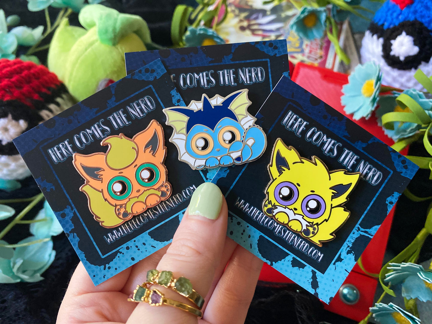 Water Floof - Enamel Pin