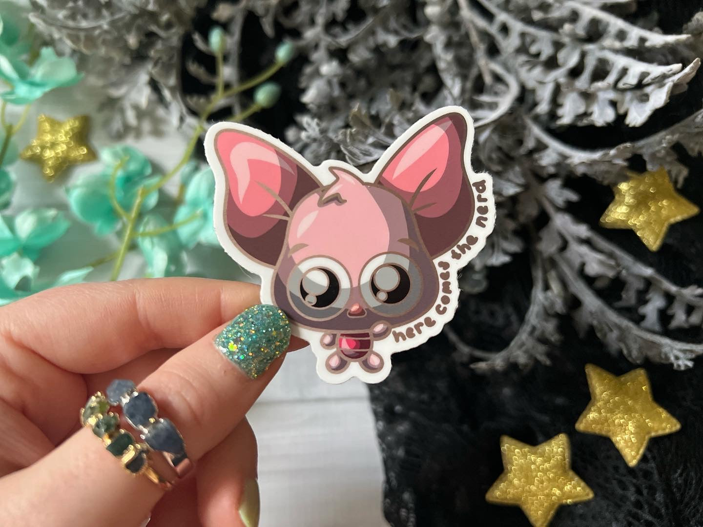 *MINI* Tiny Pig - Vinyl Sticker (FREEEEE Shipping!)
