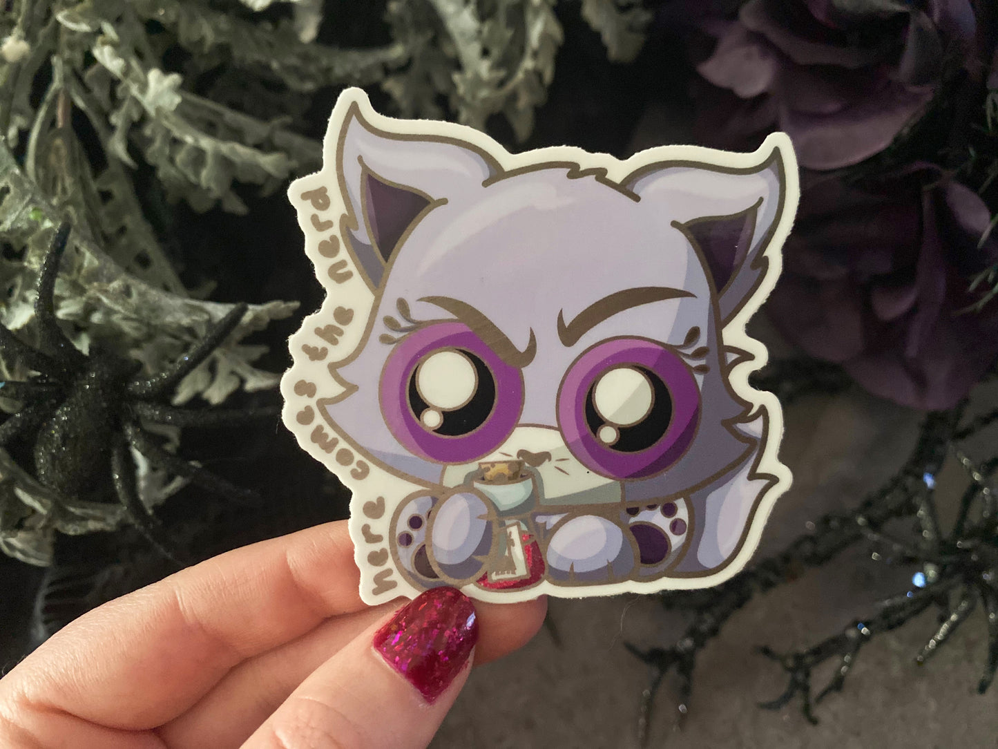 Meowzma - Vinyl Sticker (FREEEEE Shipping!)