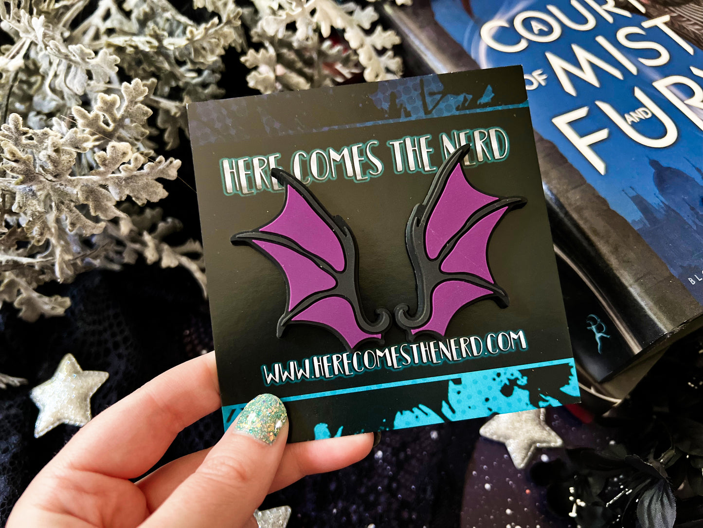 *MINI* Fae Wings - 2 PVC Magnets