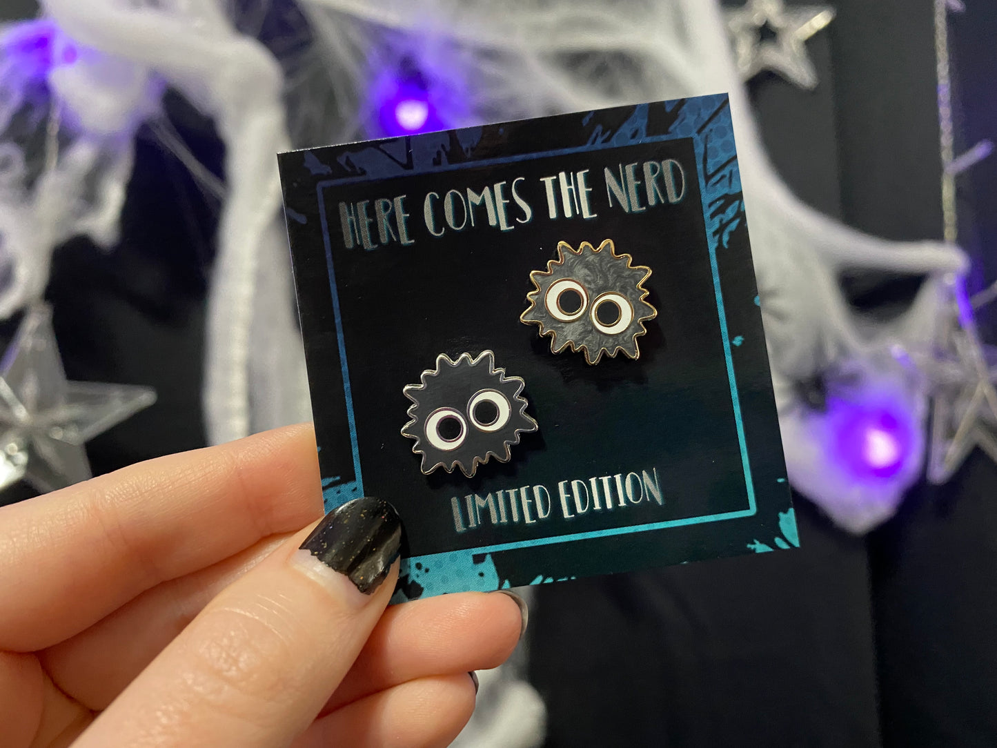 *Collectible* *MINI* Ink Blobs (Original) - 2 Enamel Pins