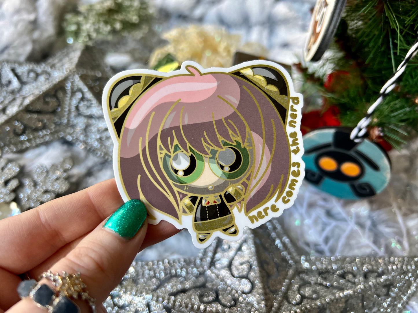 Telepathic Mini Spy - Vinyl Sticker (FREEEEE Shipping!)