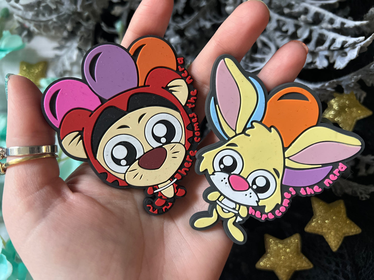 Meddlesome Rabbit - PVC Magnet