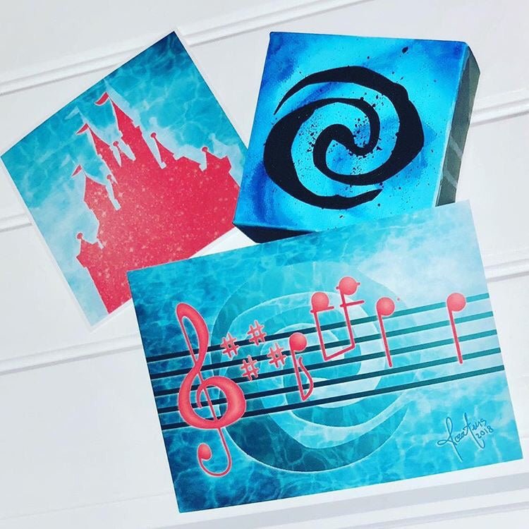 How Far I'll Go & Moana Castle - Fine Art Prints