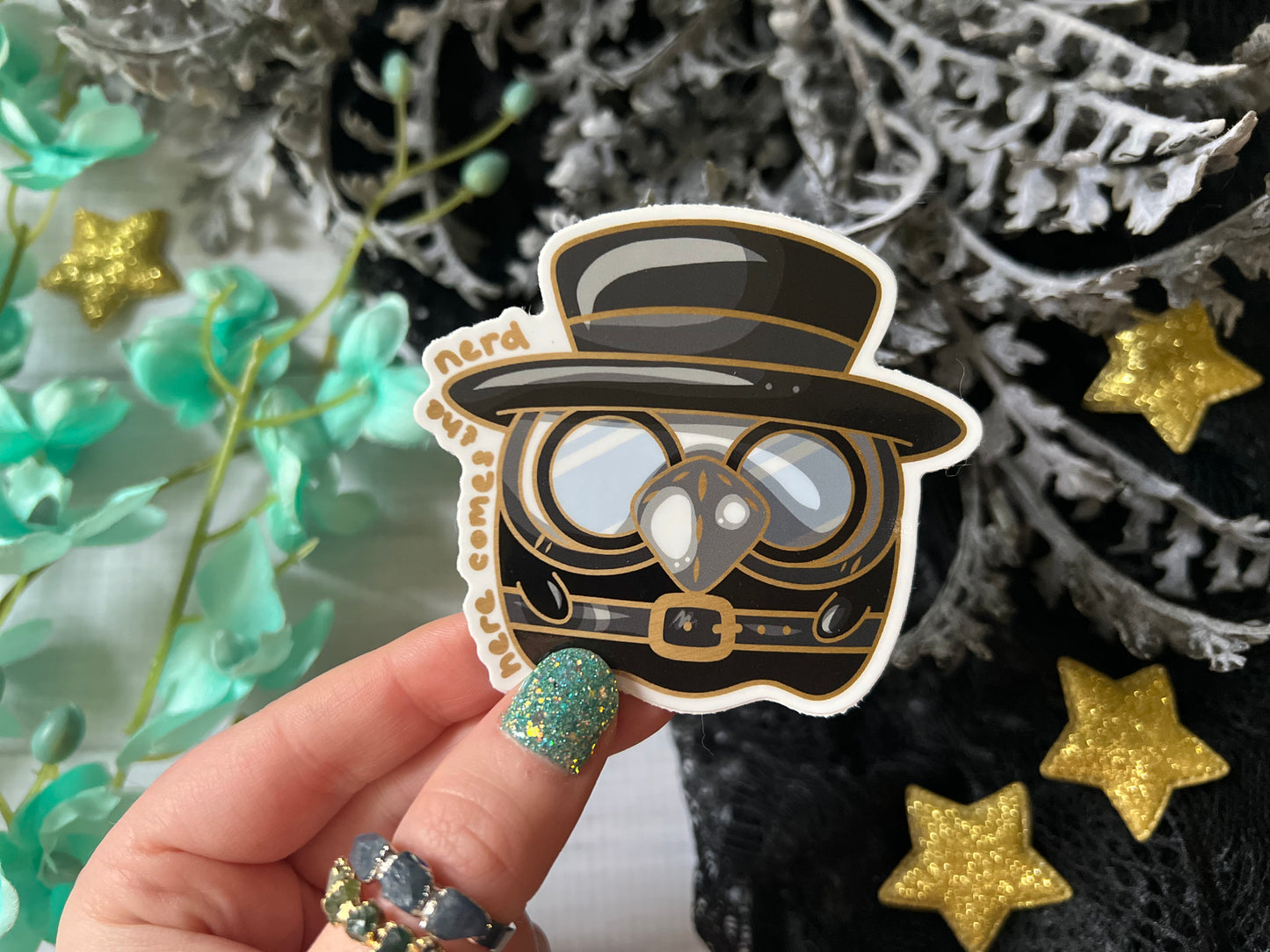 Plague Doctor - Vinyl Sticker (FREEEEE Shipping!)