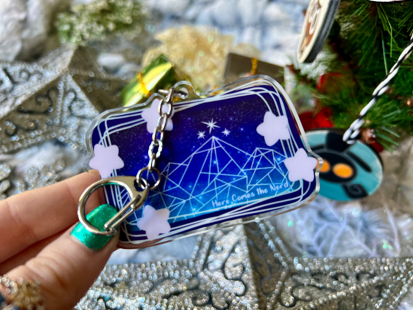 Bat Boys - Acrylic Shaker Keychain including 3 Charms