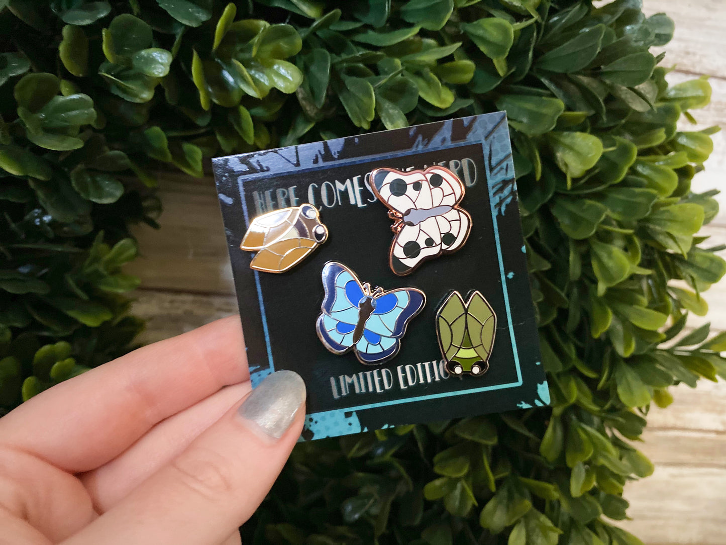 *Collectible* *MINI* Bag of Bugs - 4 Enamel Pins