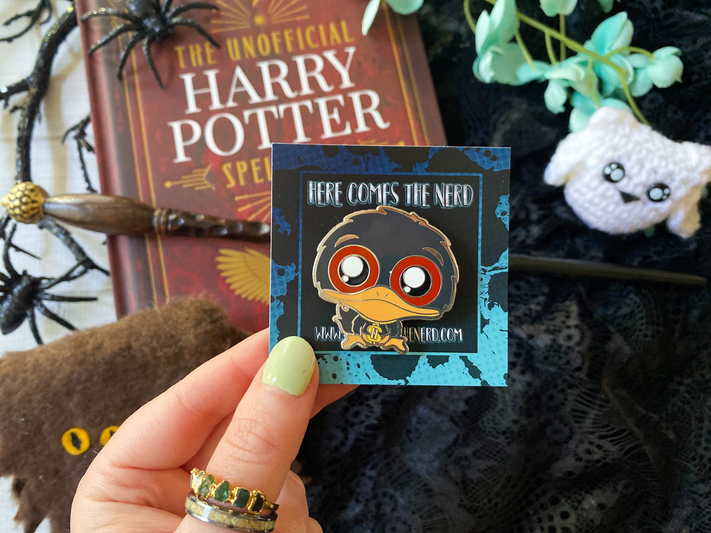 Fluffy Potato - Enamel Pin