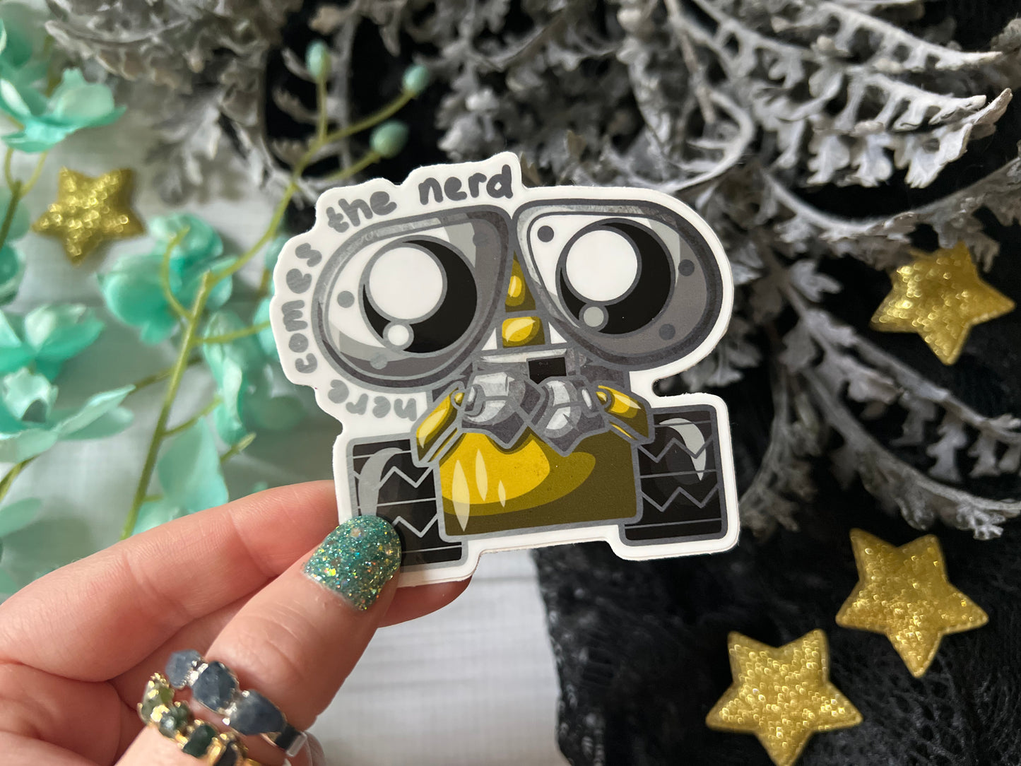 Environmental Robot - Vinyl Sticker (FREEEEE Shipping!)