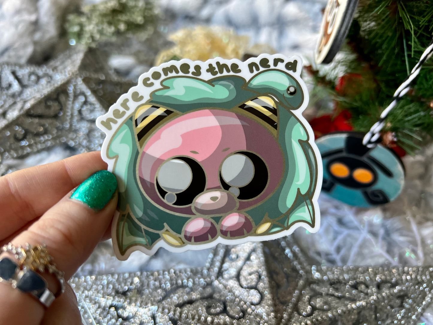 Detective Plushie - Vinyl Sticker (FREEEEE Shipping!)