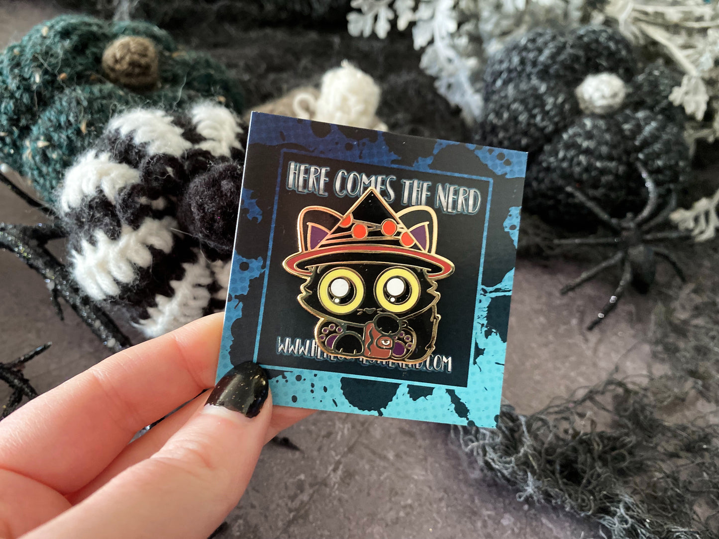 Black Cat - Enamel Pin