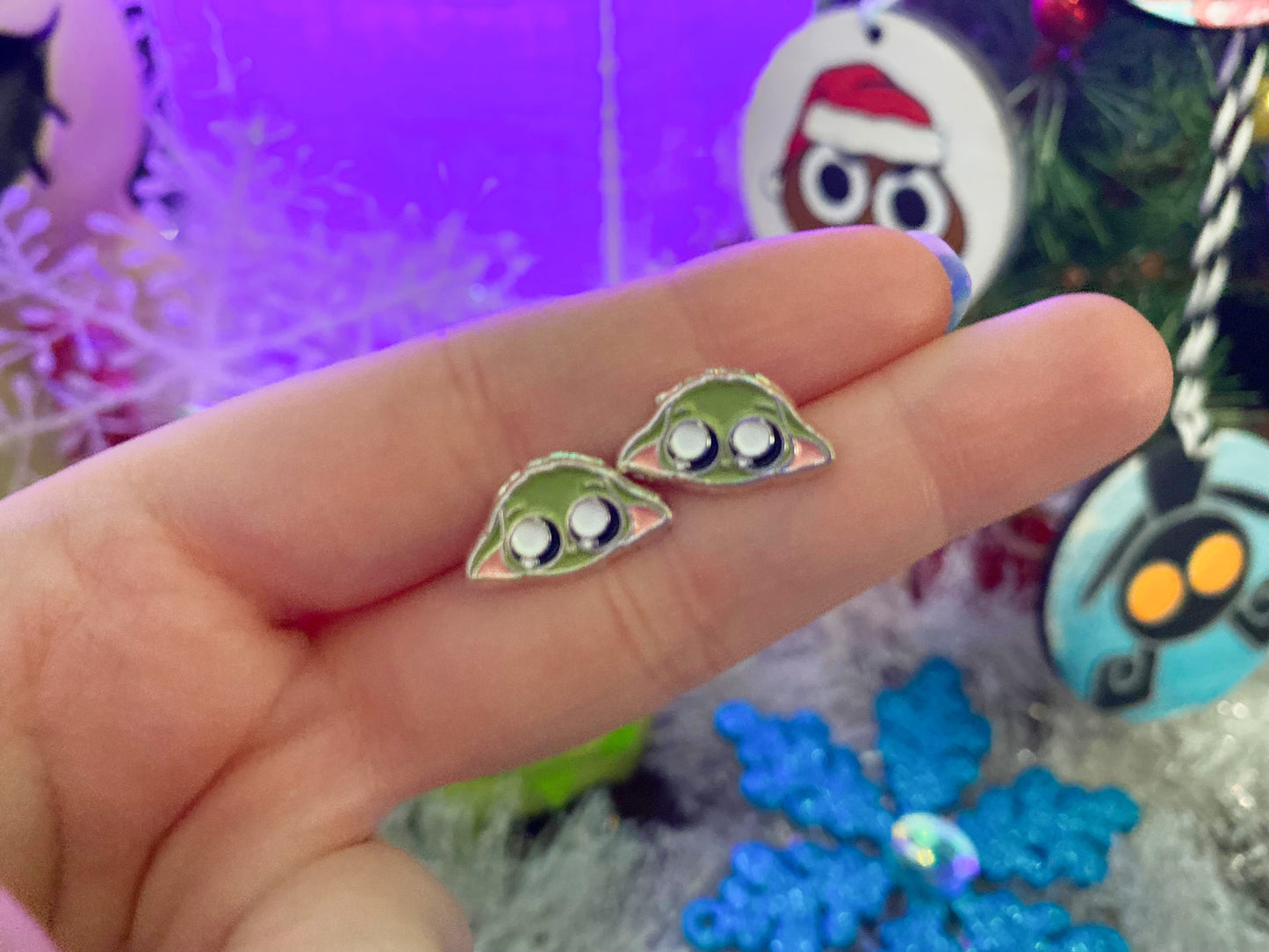 The Child - Stud Earrings (For Sensitive Ears)