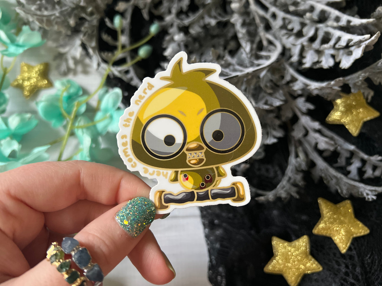 *MINI* Nightmare Duckie - Vinyl Sticker (FREEEEE Shipping!)