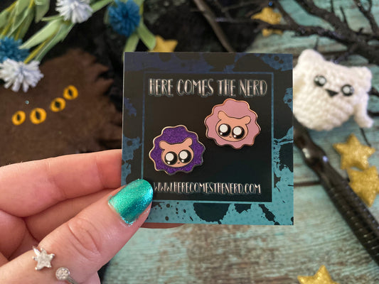 *Collectible* *MINI* Poofs (i) - 2 Enamel Pins