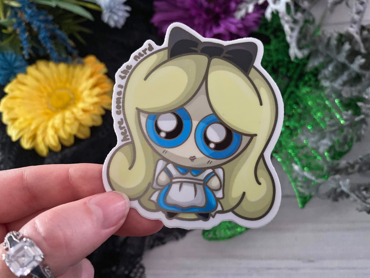 Wonderland Girl - Vinyl Sticker (FREEEEE Shipping!)