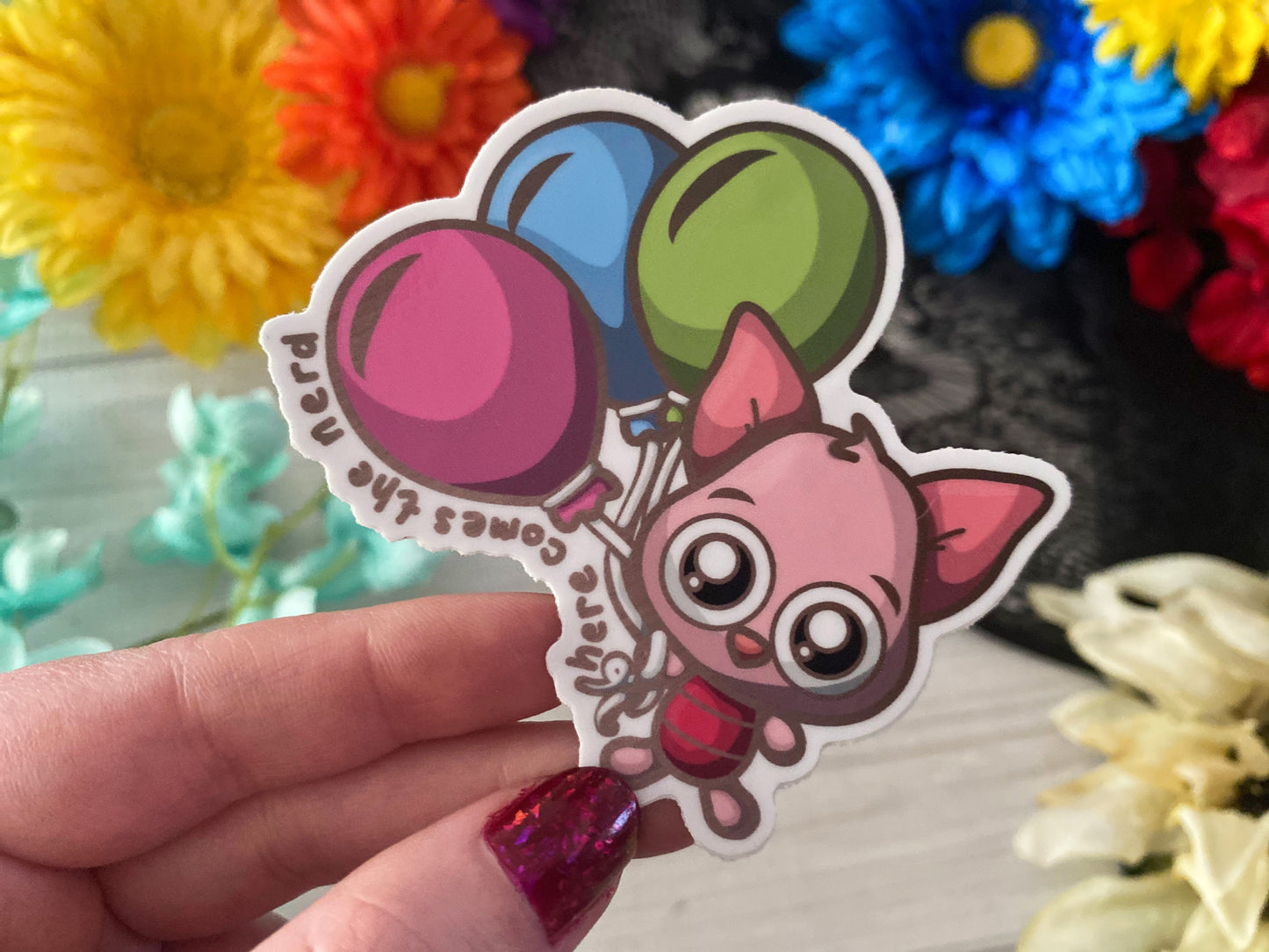 Flying Pig - Vinyl Sticker (FREEEEE Shipping!)