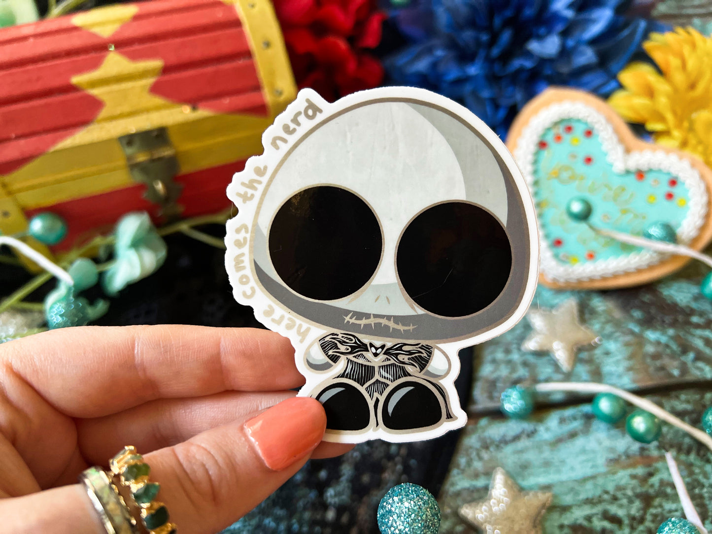 Pumpkin King - Vinyl Sticker (FREEEEE Shipping!)