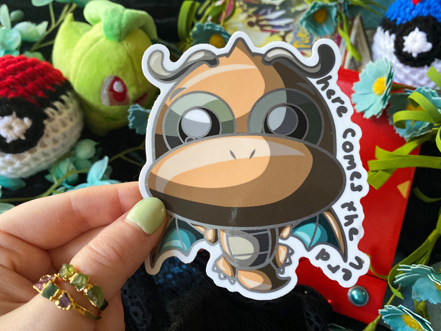 *MEGA* Dragon Knight - Vinyl Sticker (FREEEEE Shipping!)