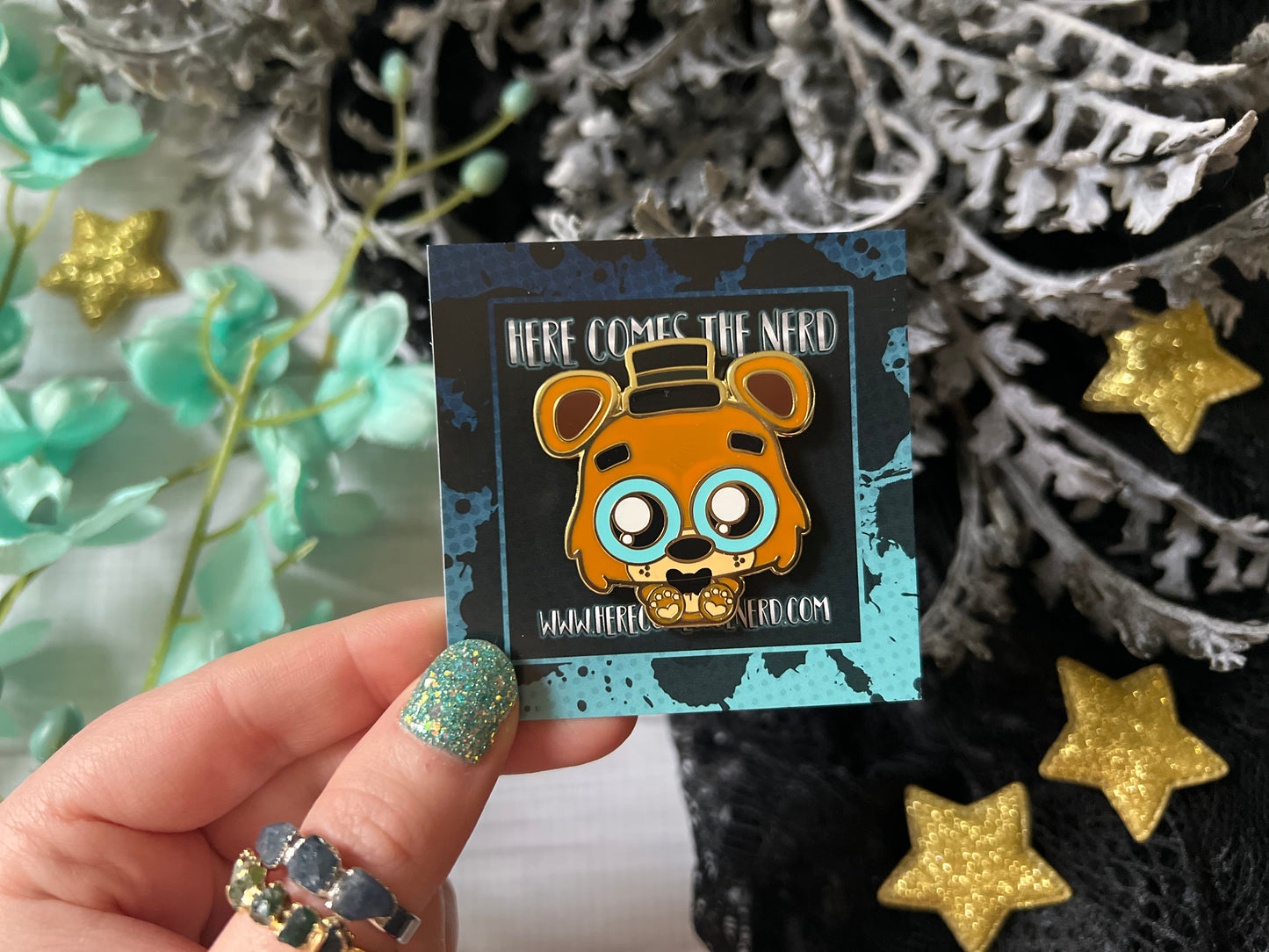 Pizza Bear - Enamel Pin