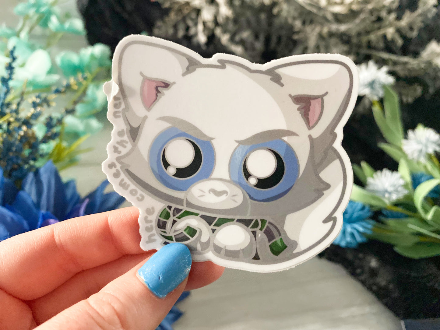 Ambitious Ferret - Vinyl Sticker (FREEEEE Shipping!)