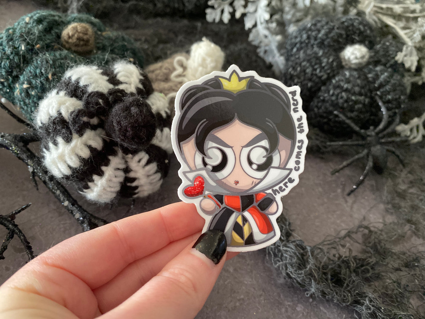 Mild Tempered Queen - Vinyl Sticker (FREEEEE Shipping!)