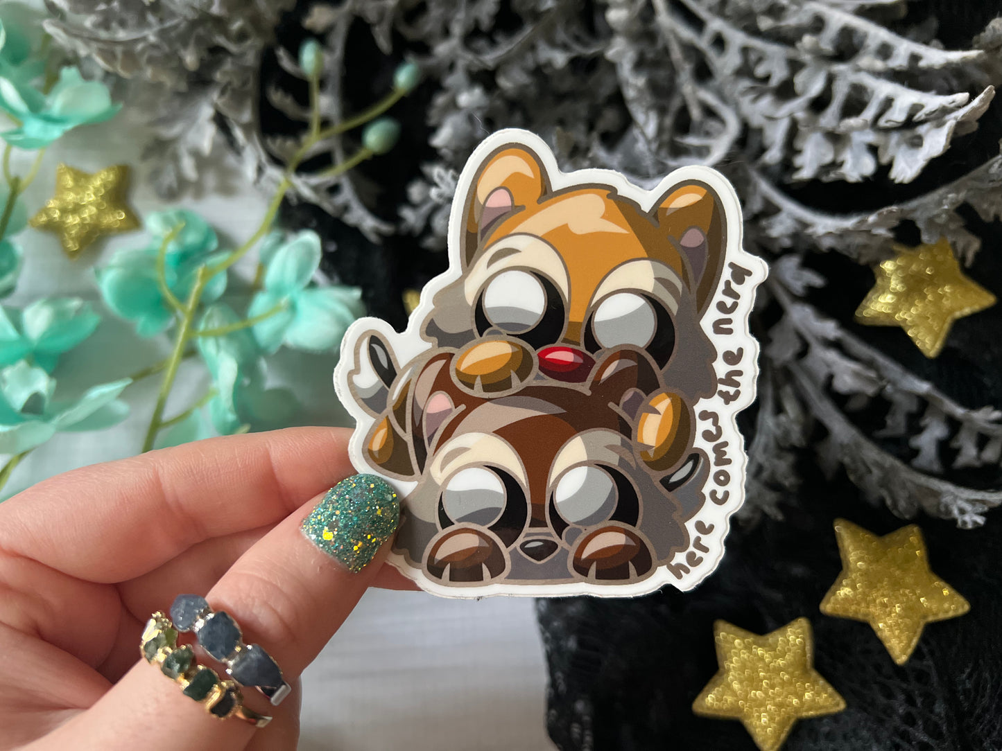 Chipmunk Bros - Vinyl Sticker (FREEEEE Shipping!)