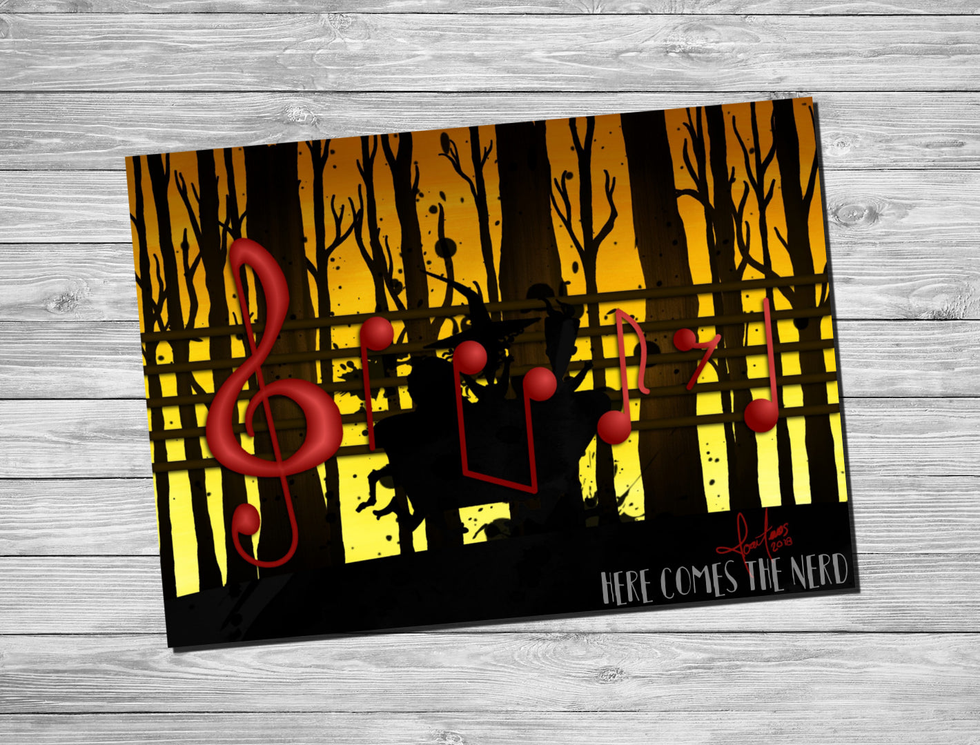 Kidnap the Sandy Claws - Fine Art Print