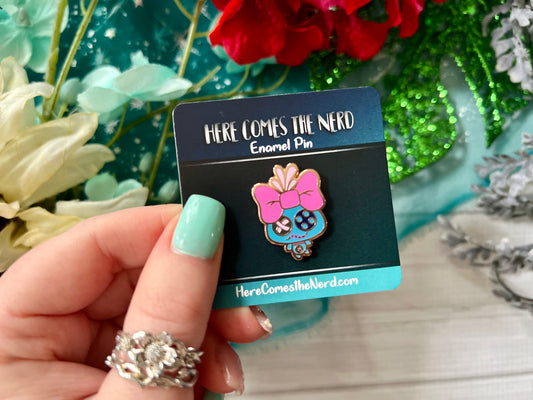 *VIP Exclusive* Handmade Doll - Enamel Pin