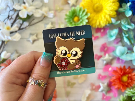 Fluffy Terror - Enamel Pin