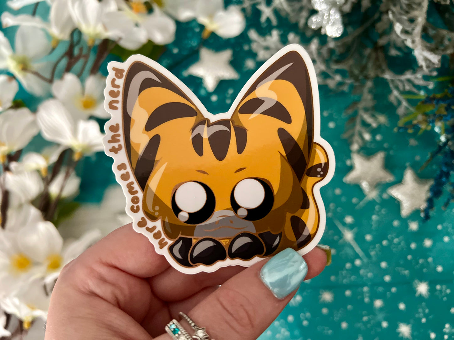 Space Tiger - Vinyl Sticker (FREEEEE Shipping!)